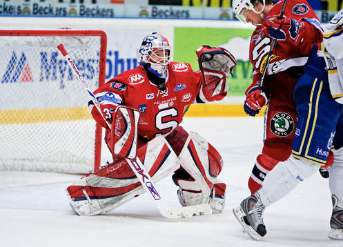 Pontus Sjögren, målvakt, Södertälje, stod pall för