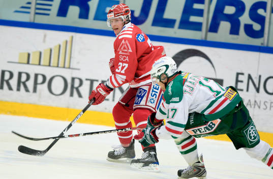 Mika Pyörälä, Timrå och Mathias Tjärnqvist, Rögle