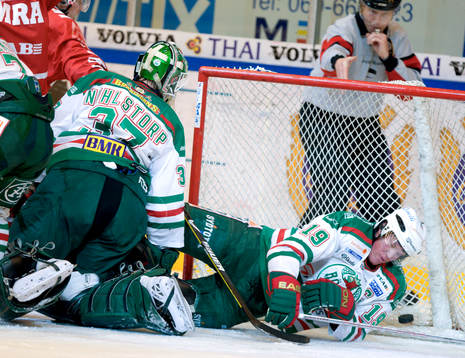Kenny Jönsson och Cristopher Nihlstorp, Målvakt Rögle