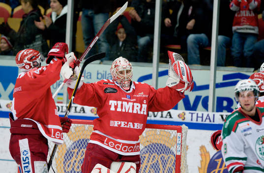 Johan Backlund, Målvakt Timrå jubel