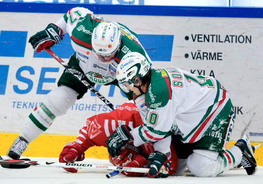 Daniel Sondell och Mathias Tjärnqvist, Rögle mot Martin