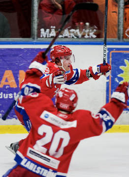 Christoffer Lindholm, Huddinge, jubel