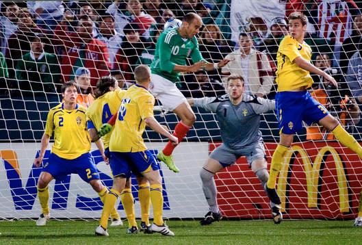 John Alvbåge, målvakt och Patrik Anttonen till vänster