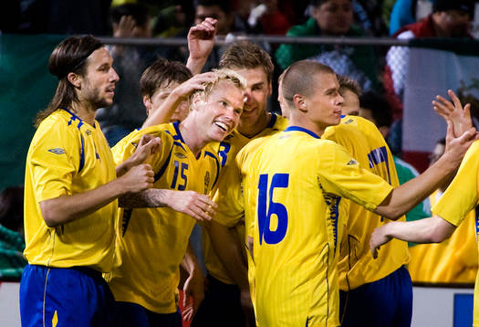 Jubel i Sverige