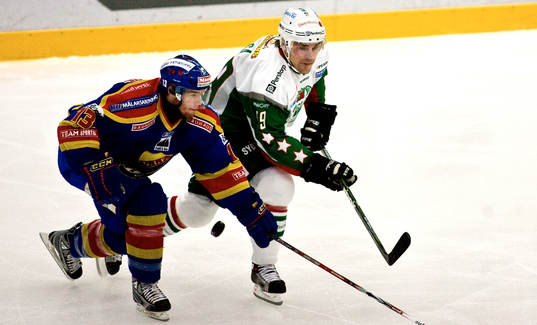 Pavel Rosa, Rögle första puckkontakten