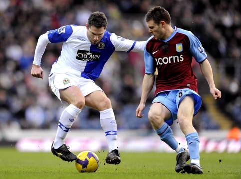 Fotboll, Premier League, engelsk liga, Blackburn - Aston