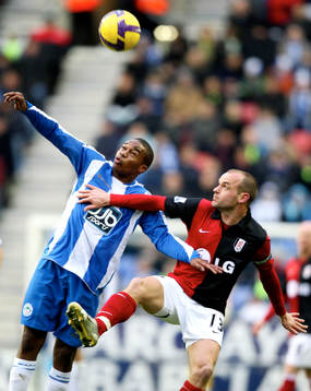 Charles N'Zogbia, Wigan och Danny Murphy, Fulham