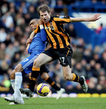 Jose Bosingwa, Chelsea och Kevin Kilbane, Hull