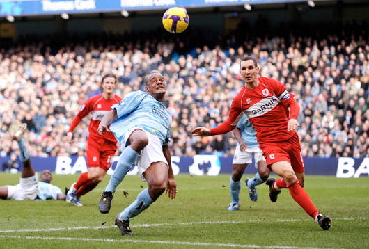 Fotboll, Premier League, engelsk liga, Manchester City -