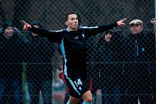 1-0 Guillermo Molins, som blev 2-målsskytt