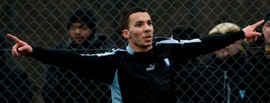 1-0 Guillermo Molins, jubel