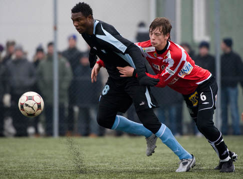 BoIS hängde inte med Edward Ofere