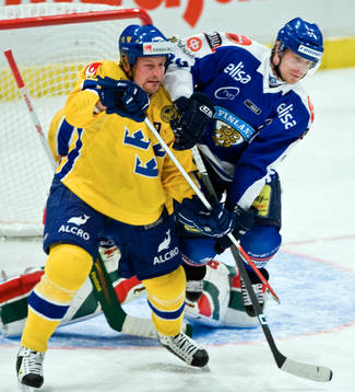 Mattias Timander, Sverige och Niko Kapanen, Finland