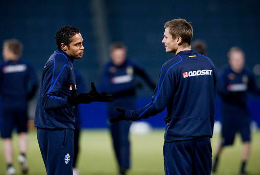 Daniel Nannskog och Markus Rosenberg