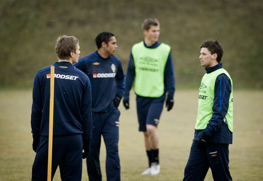 Anfallarna Viktor Elm, Daniel Nannskog, Markus Rosenberg