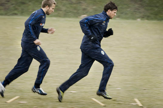 Adam Johansson och Marcus Berg