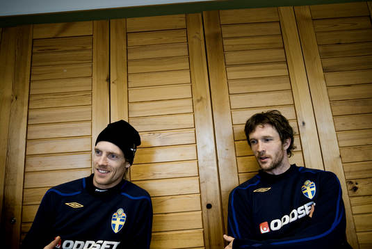 Christian Wilhelmsson och Mikael Nilsson