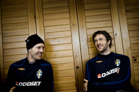 Christian Wilhelmsson och Mikael Nilsson