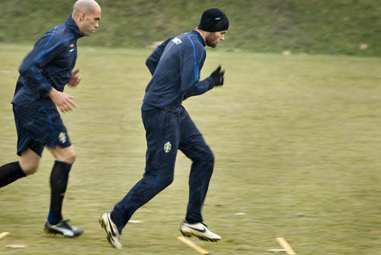 Daniel Majstorovic och Olof Mellberg