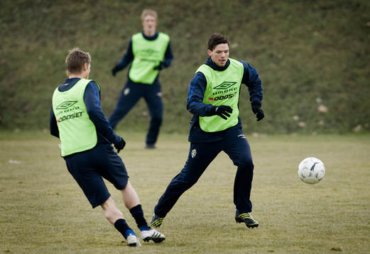 Marcus Berg möter upp Markus Rosenberg