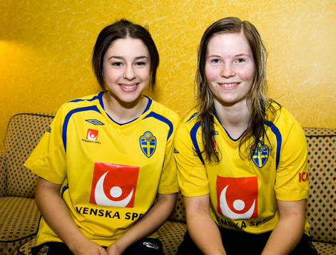Shanga Hussain och Linda Molin, Sundsvall