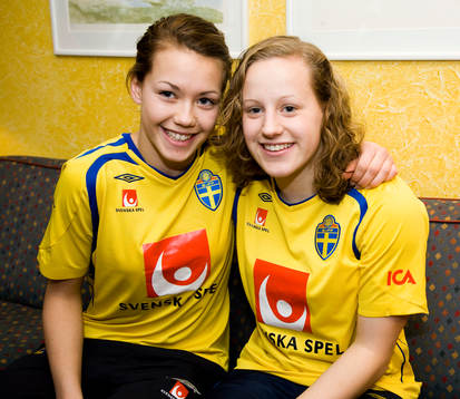 Elin Landström och Ellinor Andersson, Umeå
