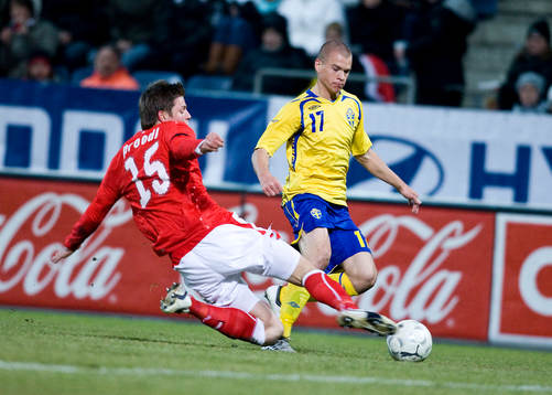 Samuel Holmén, Sverige och Sebastian Prödl, Österrike