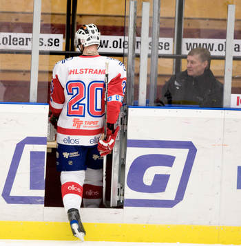 Patrik Ahlstrand, Borås får 10min. Utvisning