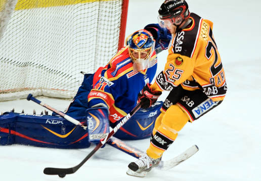 Gustaf Wesslau, målvakt,  Djurgården och Lubos Bartecko,