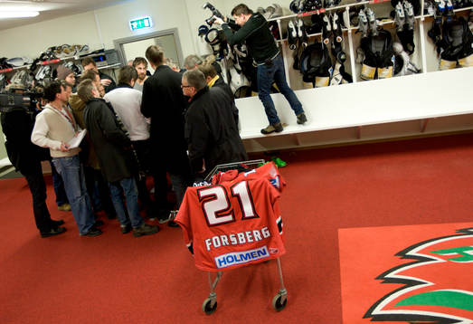 Peter Forsberg, gör comeback