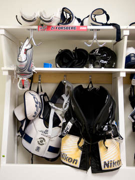 Peter Forsberg, gör comeback. Material, skydd