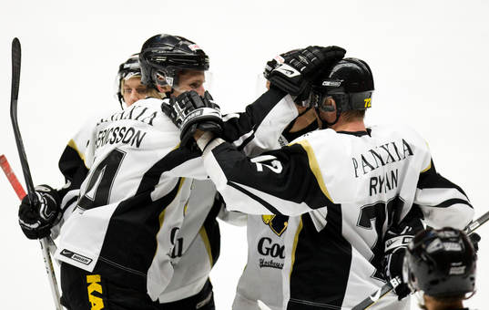 Erik Ryman och Rasmus Ericsson, AIK, jubel