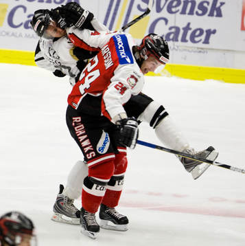 Tomas Larsson, Malmö och Mikael Österberg, AIK