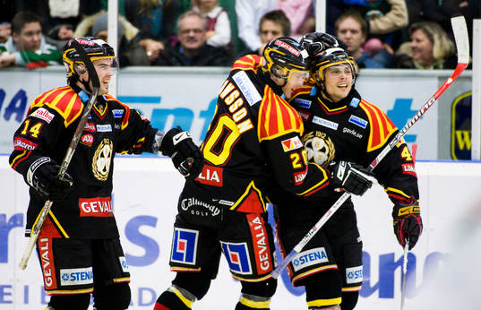 Daniel Widing, Stephen Dixon och Lars Jonsson, Brynäs,