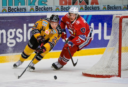Johan Harju, Luleå med Stefan Pettersson, Södertälje, i