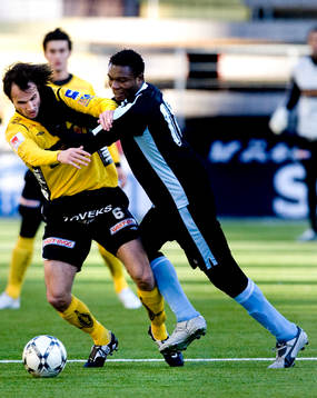 Hlegi Danielson, Elfsborg, Edward Ofere, Malmö FF