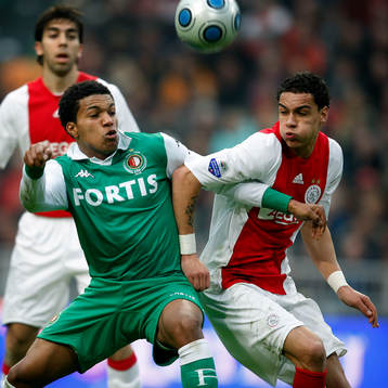 Diego Biseswar och Gregory van der Wiel