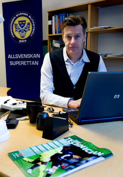 Fotboll, Stefan Lundin, sportchef på Svensk Elitfotboll,