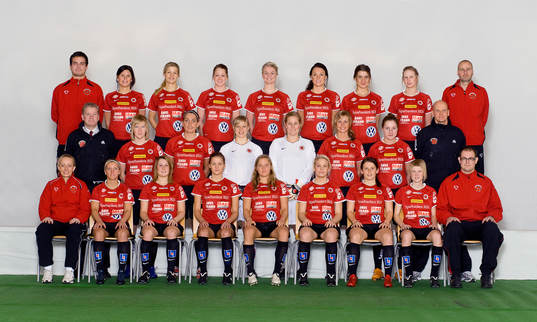 Fotboll, Dam, Damallsvenskan, Kristianstad, Lagbild