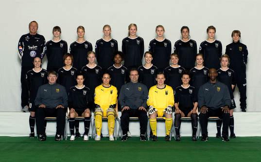 Fotboll, Dam, Damallsvenskan, Umeå, Lagbild