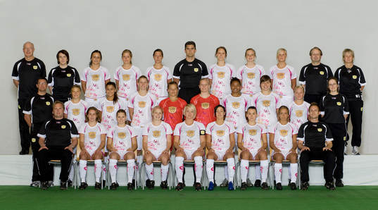 Fotboll, Dam, Damallsvenskan, Malmö, Lagbild