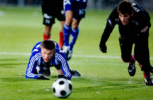 Fotboll, allsvenskan, träningsmatch IFK Göteborg -