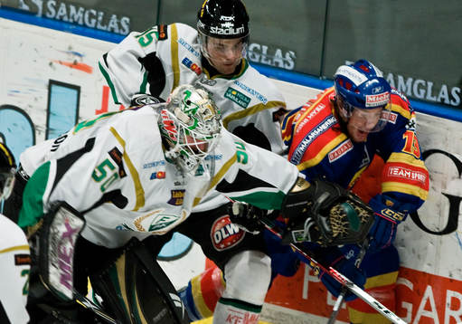 Jonas Gustavsson,  målvakt, Dominik Granak, Färjestad och