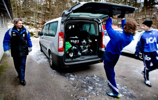 IFK tränar tidigt på morgonen