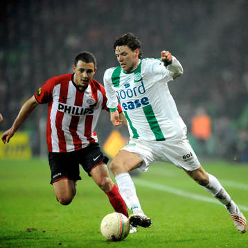 Nordin Amrabat, PSV och Marcus Berg, Groningen