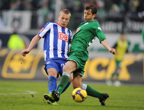 Patrick Ebert, Hertha Berlin och Sergej Karimov, Wolfsburg