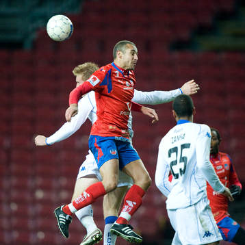 Henrik Larsson nickduell med Peter Larsson