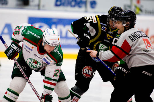 Jakob Johansson, Rögle, Rickard Wallin, Färjestad och