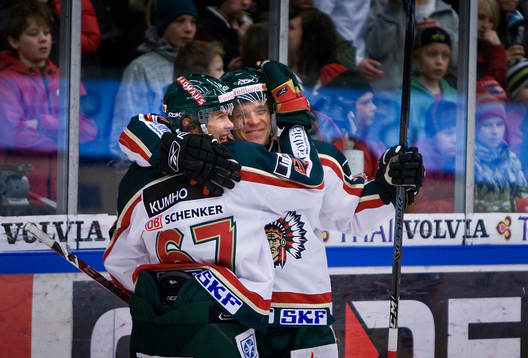 John Pohl och Janne Niskala, Frölunda jubel