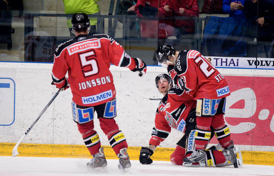 Pierre Hedin, Modo gör 2-0, jubel